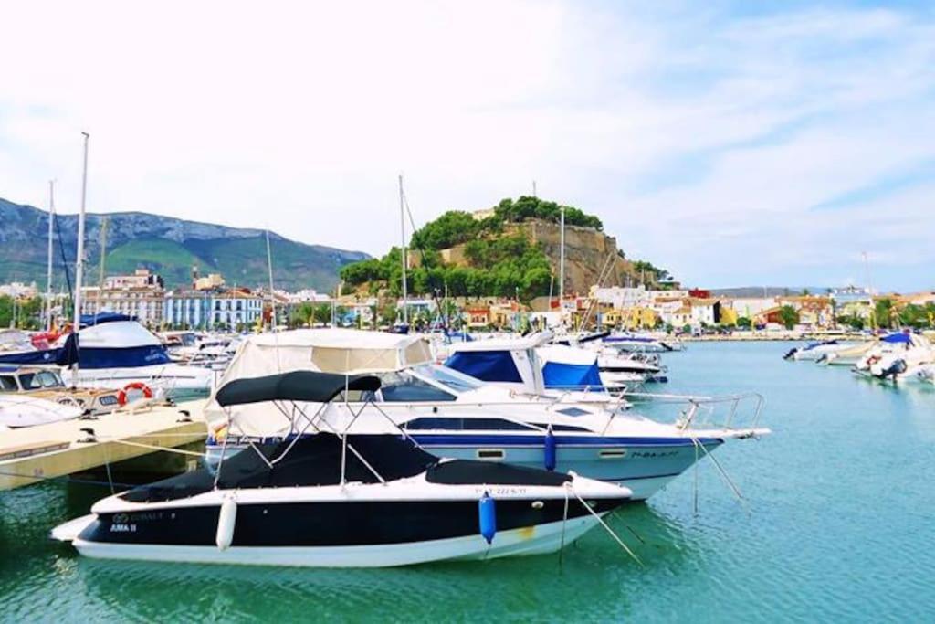 Апартаменты La Naranja Denia 1ªlinea De Playa -Wifi- Parking Free Экстерьер фото