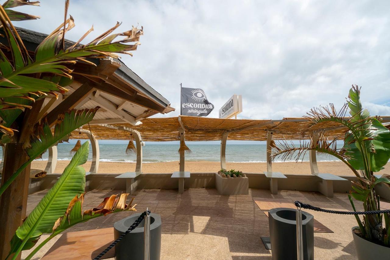 Апартаменты La Naranja Denia 1ªlinea De Playa -Wifi- Parking Free Экстерьер фото